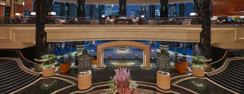 The Grand Hyatt Hong Kong lobby